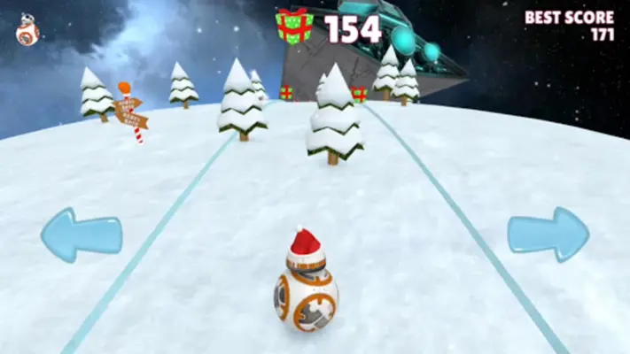 BB8 Xmas roll android App screenshot 1